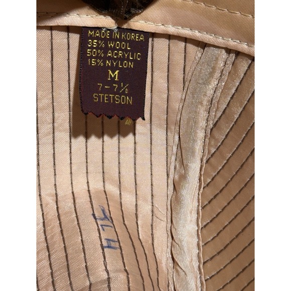 LOT (3) Vintage Fedoras Stetson, United Hatters Cap and Millinery Size Med As-Is - Picture 7 of 16